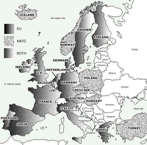 European Politics Map