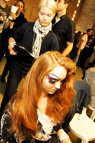  F/W 07/08 Couture: Backstage