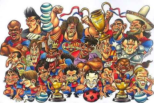  FC Barcelona Players