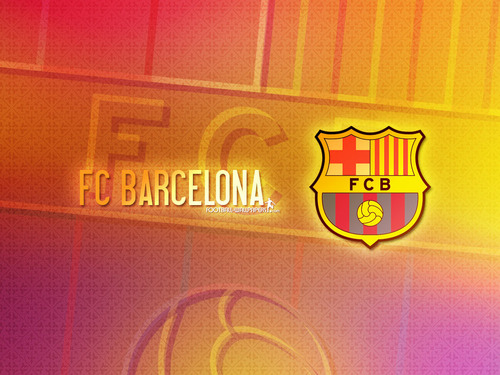  FC Barcelona kertas-kertas dinding
