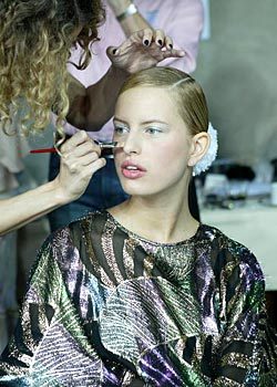  Fall 2003 Couture: Backstage