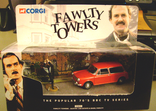  Fawlty Towers Basil and Car