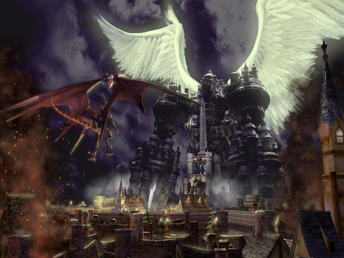  Final Fantasy IX achtergrond