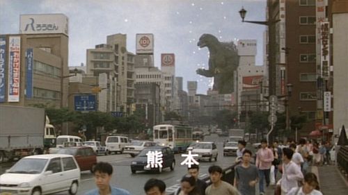  Godzilla goes to town