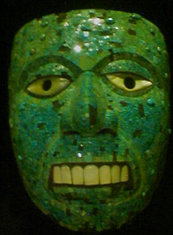  Green Aztec mask