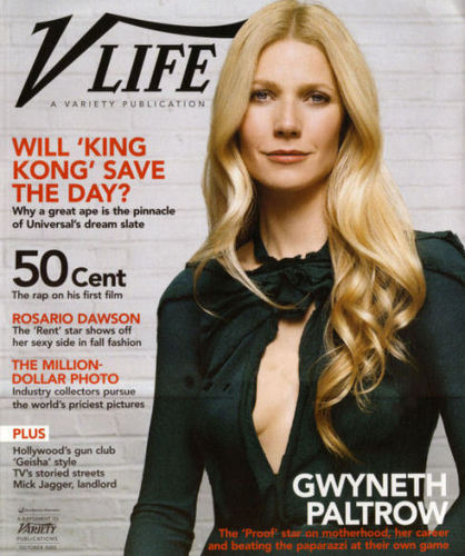  V Life Magazine Cover Oct 2005