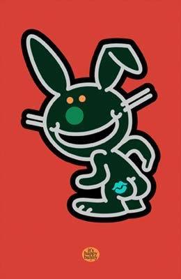  Happy Bunny 키스 Negetive