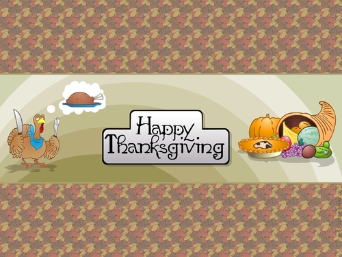  Happy Thanksgiving kertas dinding