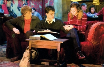  Harry, Hermione, and Ron
