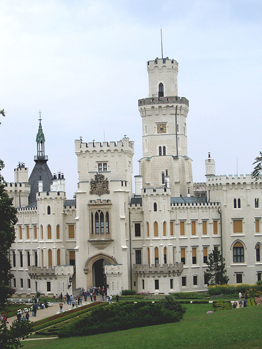  Hluboka istana, castle