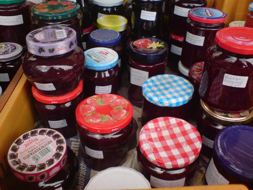 Home made jams