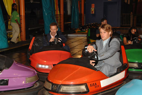 House MD Cast in Bumper Cars