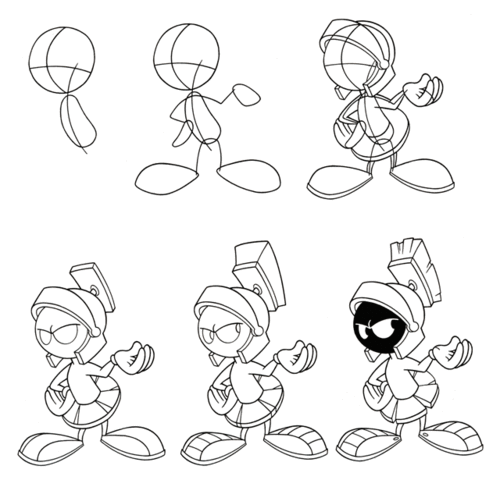  How to Draw Marvin