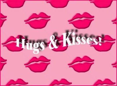  Hugs and kisses