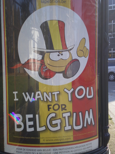  I want 你 for Belgium