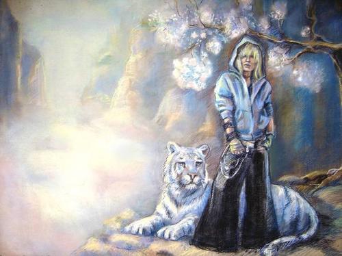  Ian Erix & Wild Tiger peminat Art
