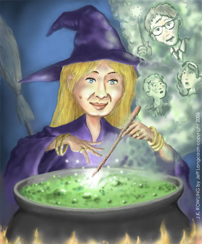  J.K. Rowling Cartoon