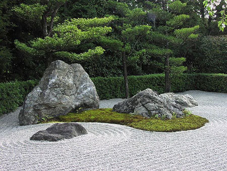 Japanese Zen Stone Garden