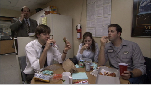  Jim, Pam, & Roy Cinta segitiga, segi tiga