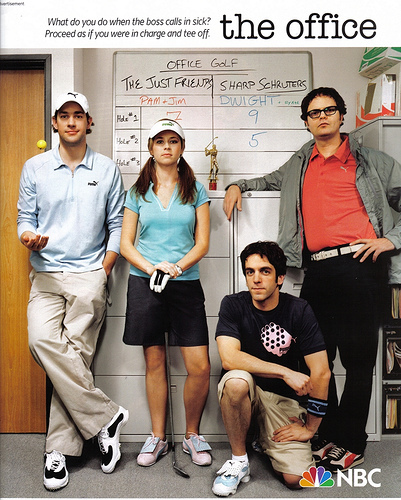  Jim, Pam, Ryan & Dwight