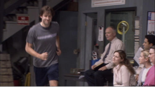 Jim and Pam Basketball