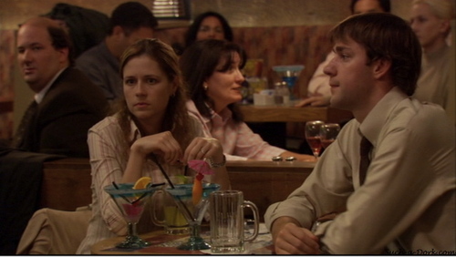  Jim and Pam in The Dundies