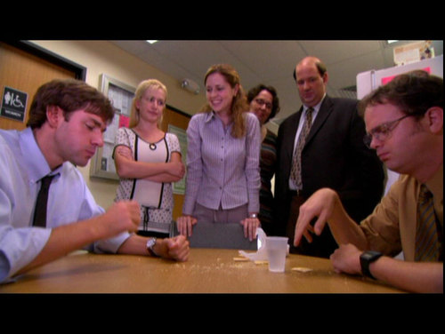  Jim v Dwight - 饼干 Eat Off