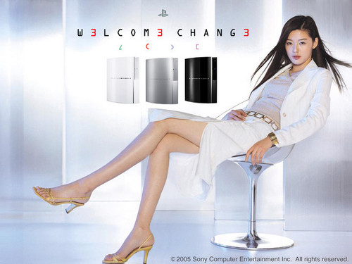  Jun Ji Hyun PS3 Korean Model