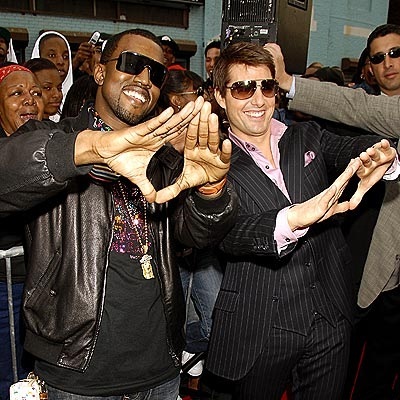 Kanye West and Tom Cruise