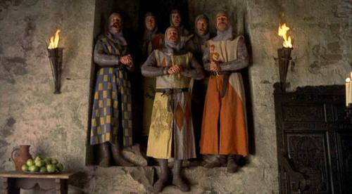  Knights of the Round meza, jedwali