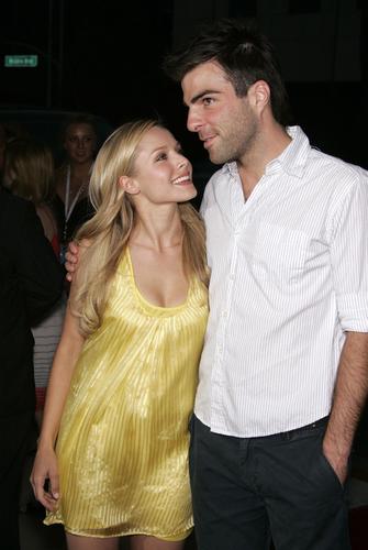  Kristen chuông, bell & Zachary Quinto