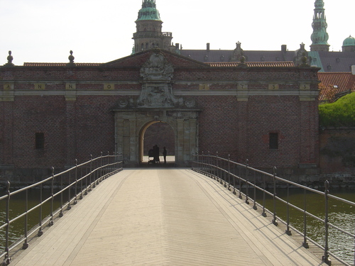  Kronborg गढ़, महल Moat