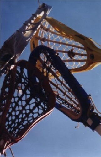  Lacrosse sticks