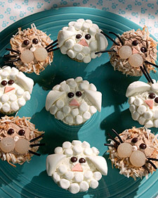  Lion & cordero cupcakes