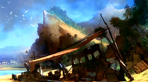  Lost: Video Game Concept Art