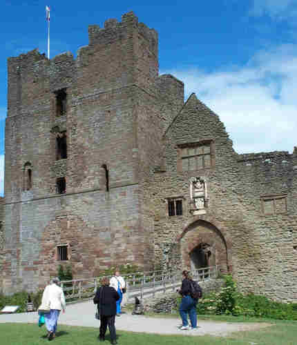  Ludlow kastil, castle - Wales