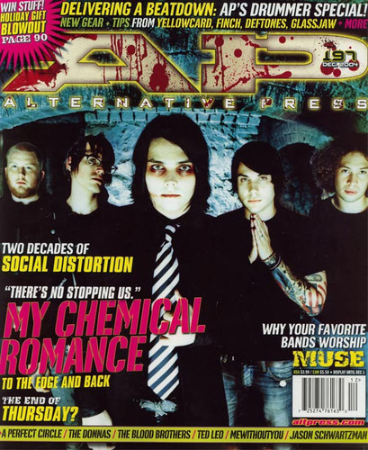 My Chemical Romance - Alternative Press Cover - 2004