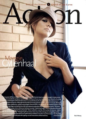  Maggie Gyllenhaal in Magazines