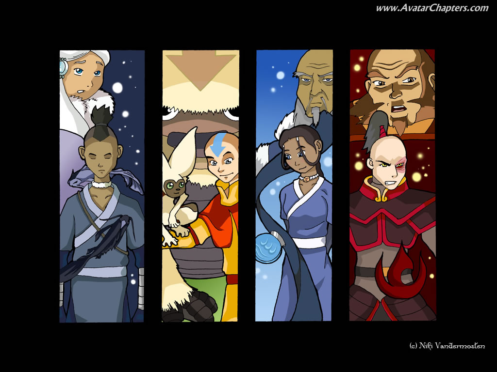 Avatar: The Last Airbender images Main characters HD 
