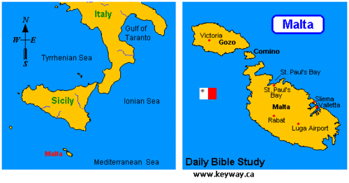  Malta map