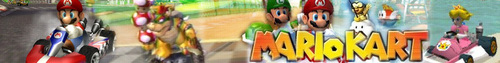  Mario Kart banner