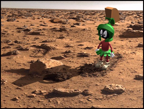 Marvin on Mars