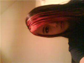  Me and my black and red hair