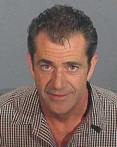  Mel Gibson Mugshot