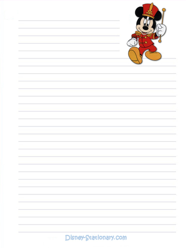  Mickey mouse Stationary