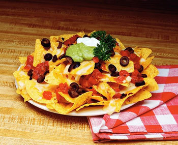 मकई के नमकीन, nachos