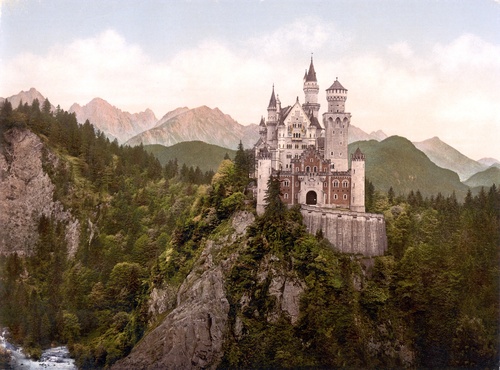  Neuschwanstein istana, castle