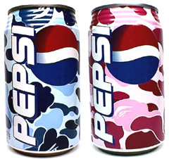  Bape Pepsi Cans