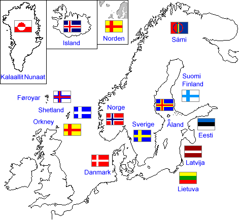 Norsk Flags