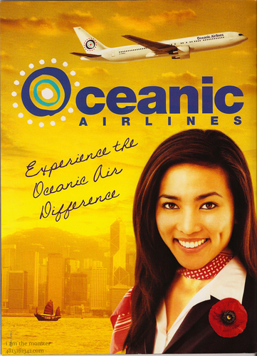  Oceanic Airlines Poster